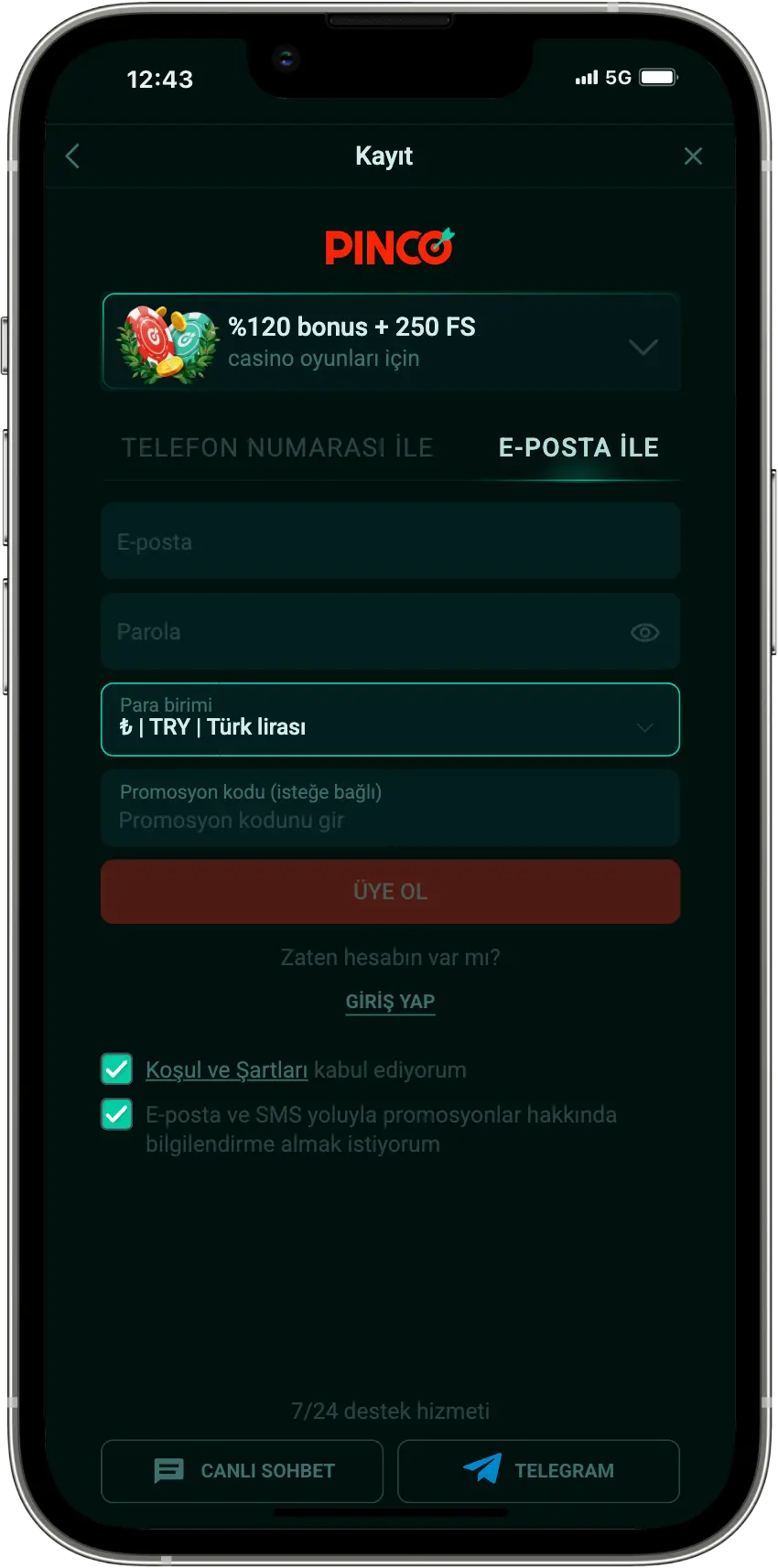 Pinco app indir
